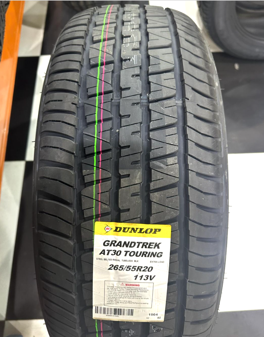 lốp ô tô 265/55R20 dunlop grantrek at30 touring