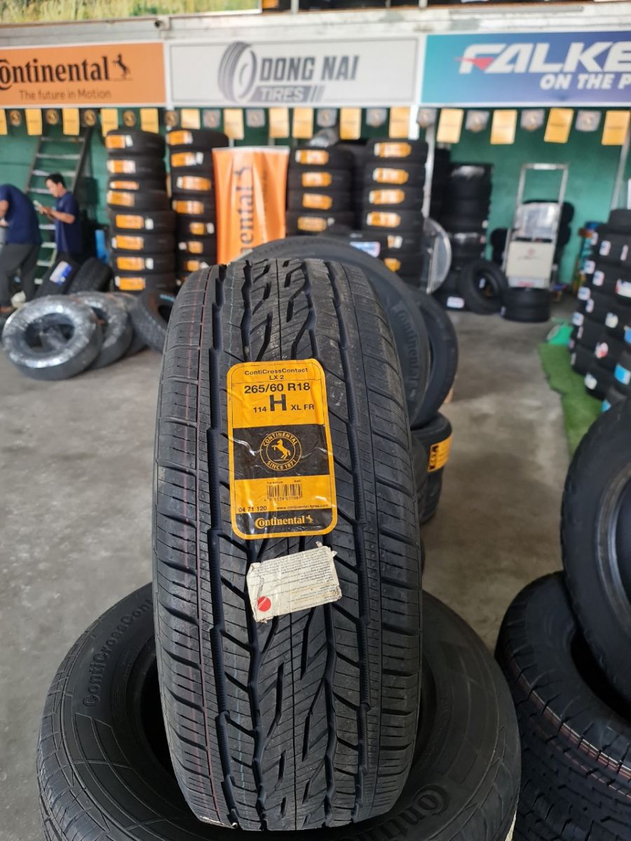 lốp ô tô 265/60R18 continental crosscontact cclx2 