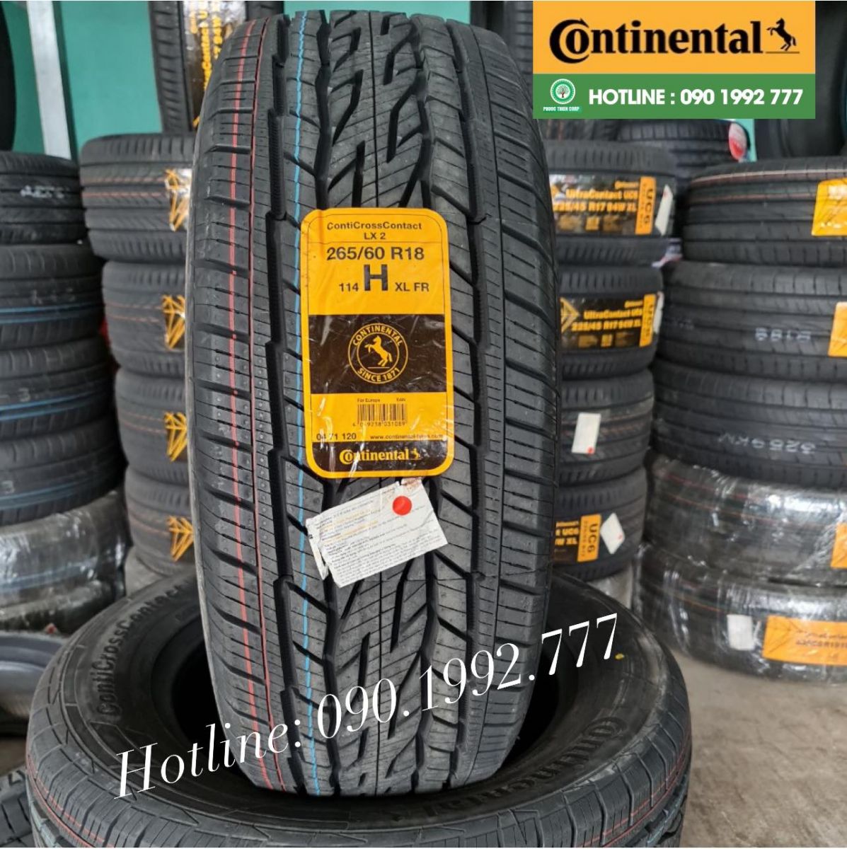 lốp 265/60R18 continental ccxl2