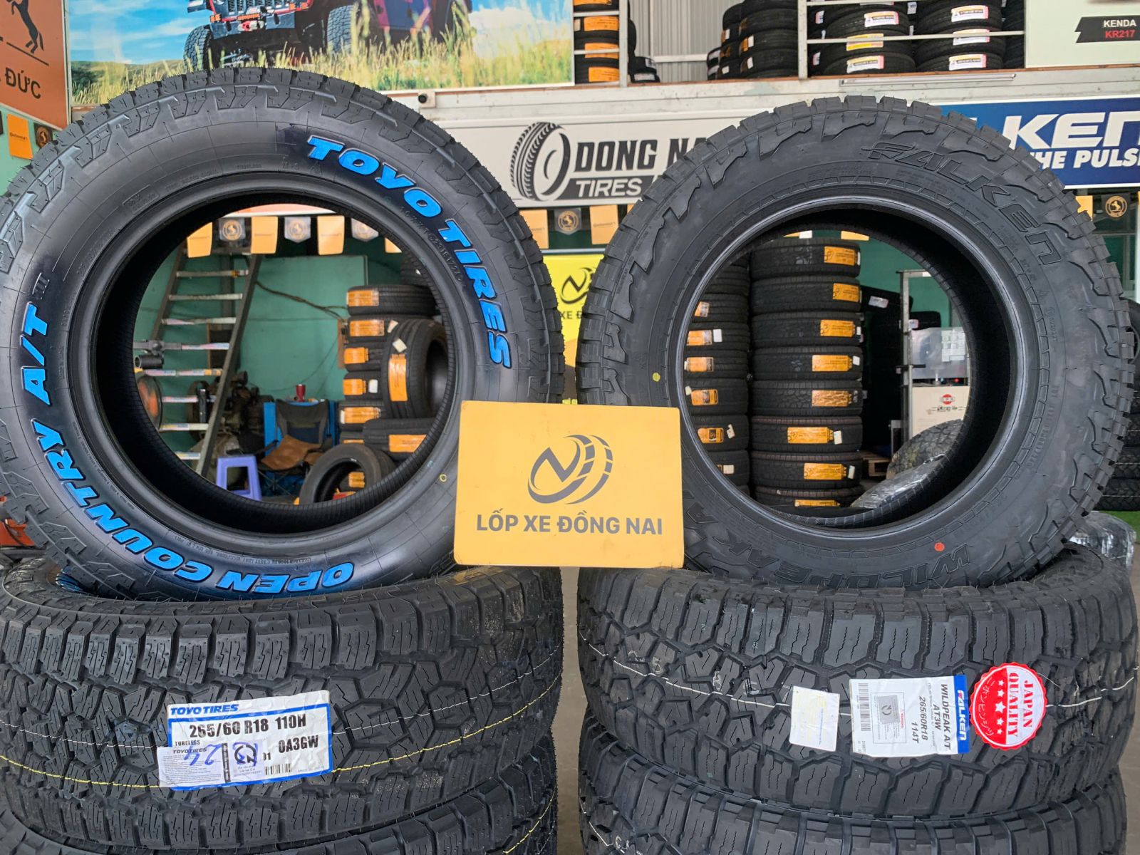 lốp địa hình 265/60R18 toyo opa3gw nhật bản