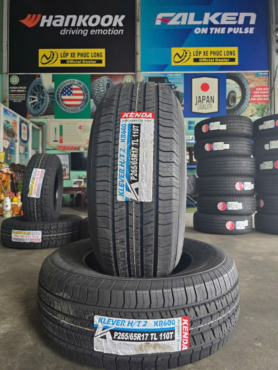 lốp ô tô 265/65R17 kenda klever h/t kr600 đài loan