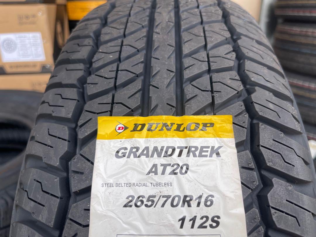 lốp ô tô 265/70R16 dunlop grandtrek at20