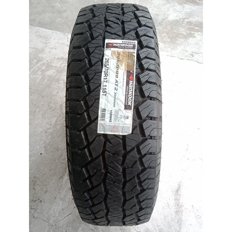 lốp địa hình 265/70R17 hankook rf12 hàn quốc
