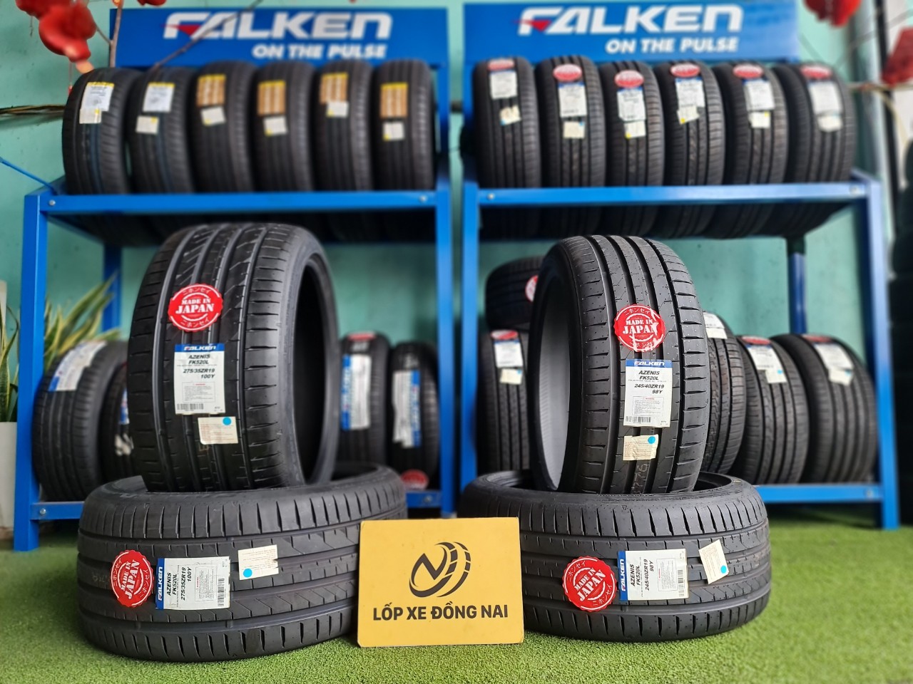 lốp 245/40ZR19 275/35ZR19 falken fk520l nhật bản