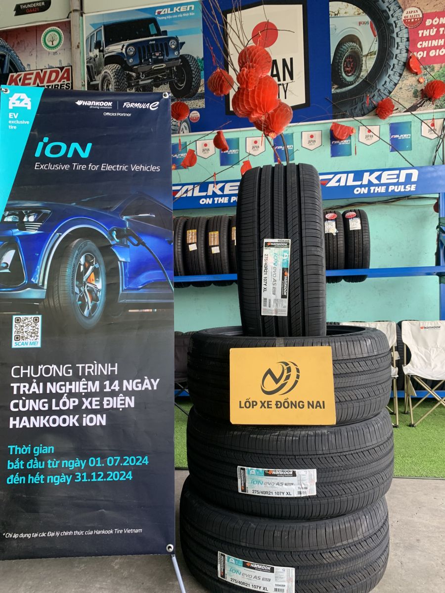 lốp 275/40R21 hankook ion evo as suv hàn quốc