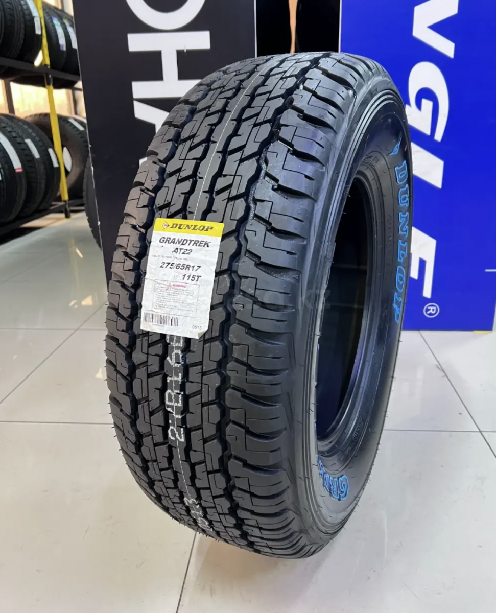 lốp 275/65R17 dunlop grandtrek at22