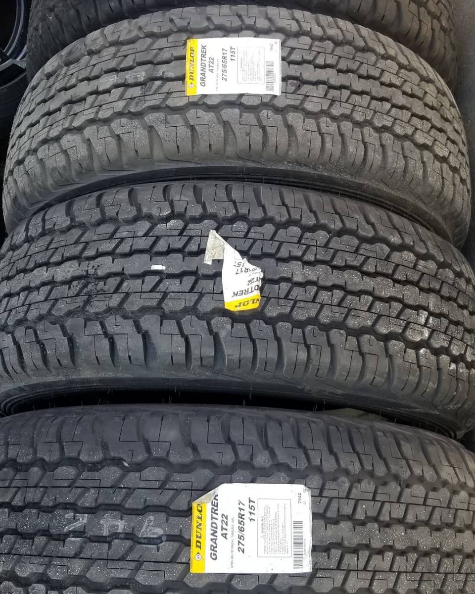 lốp 275/65R17 dunlop grandtrek at22