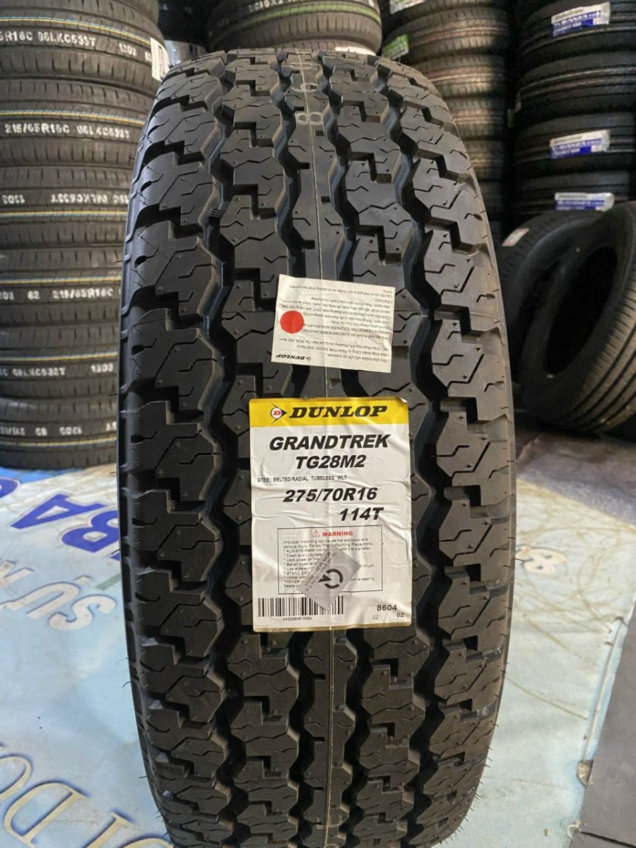 lốp ô tô 275/70R16 dunlop grantrek at20 nhật bản