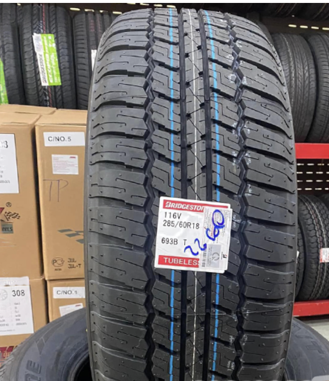 lốp xe 285/60R18 bridgestone d693