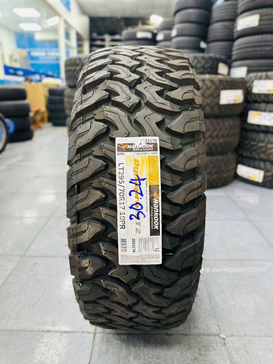 lốp địa hình 295/70R17 hankook rt05 m/t