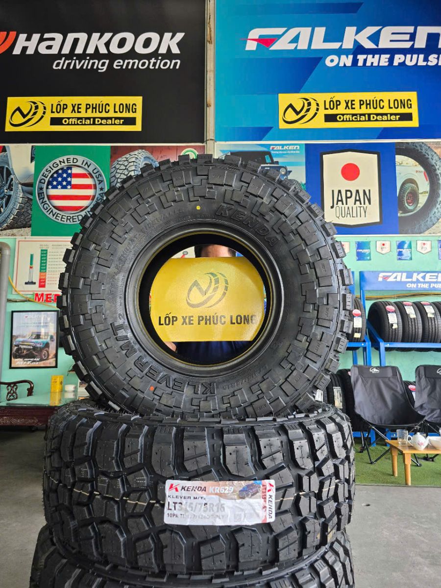 lốp địa hình 31/75R16 kenda klever kr629 mt