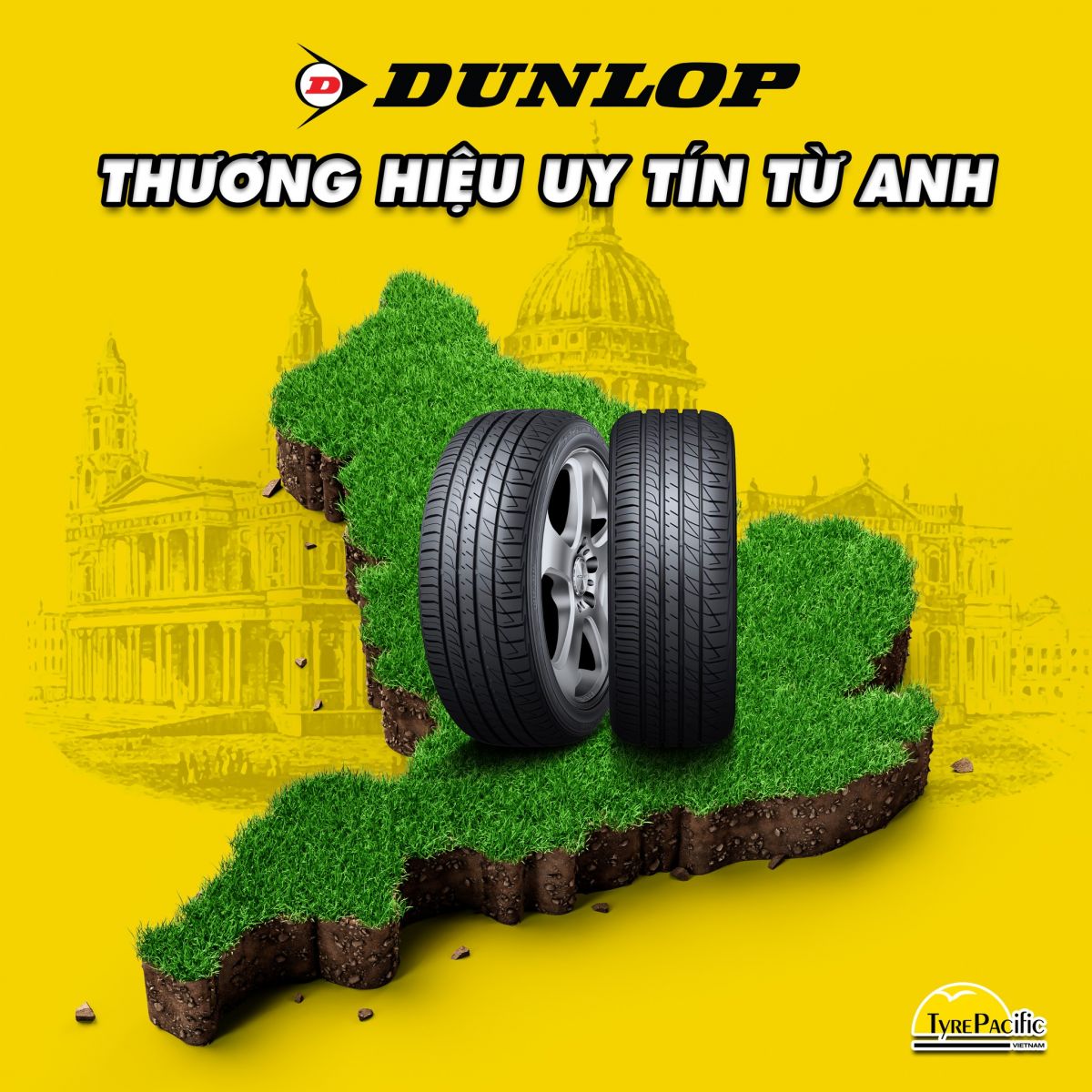đại lí lốp dunlop chính hãng ở đồng nai