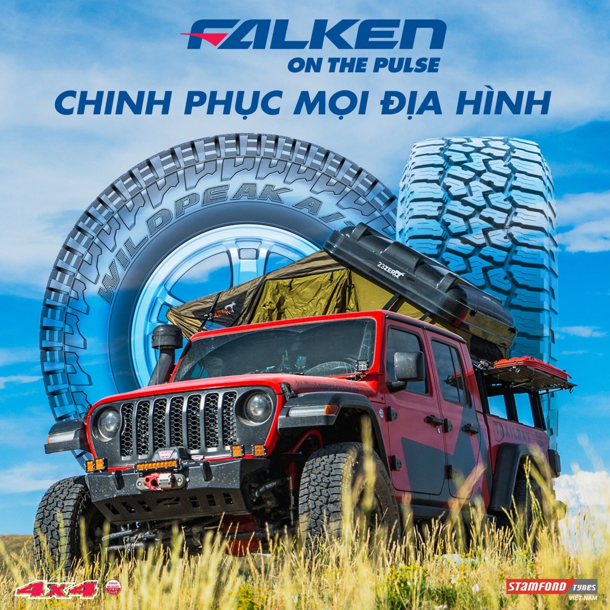 lốp địa hình falken wildpeak at3w 265/70R16