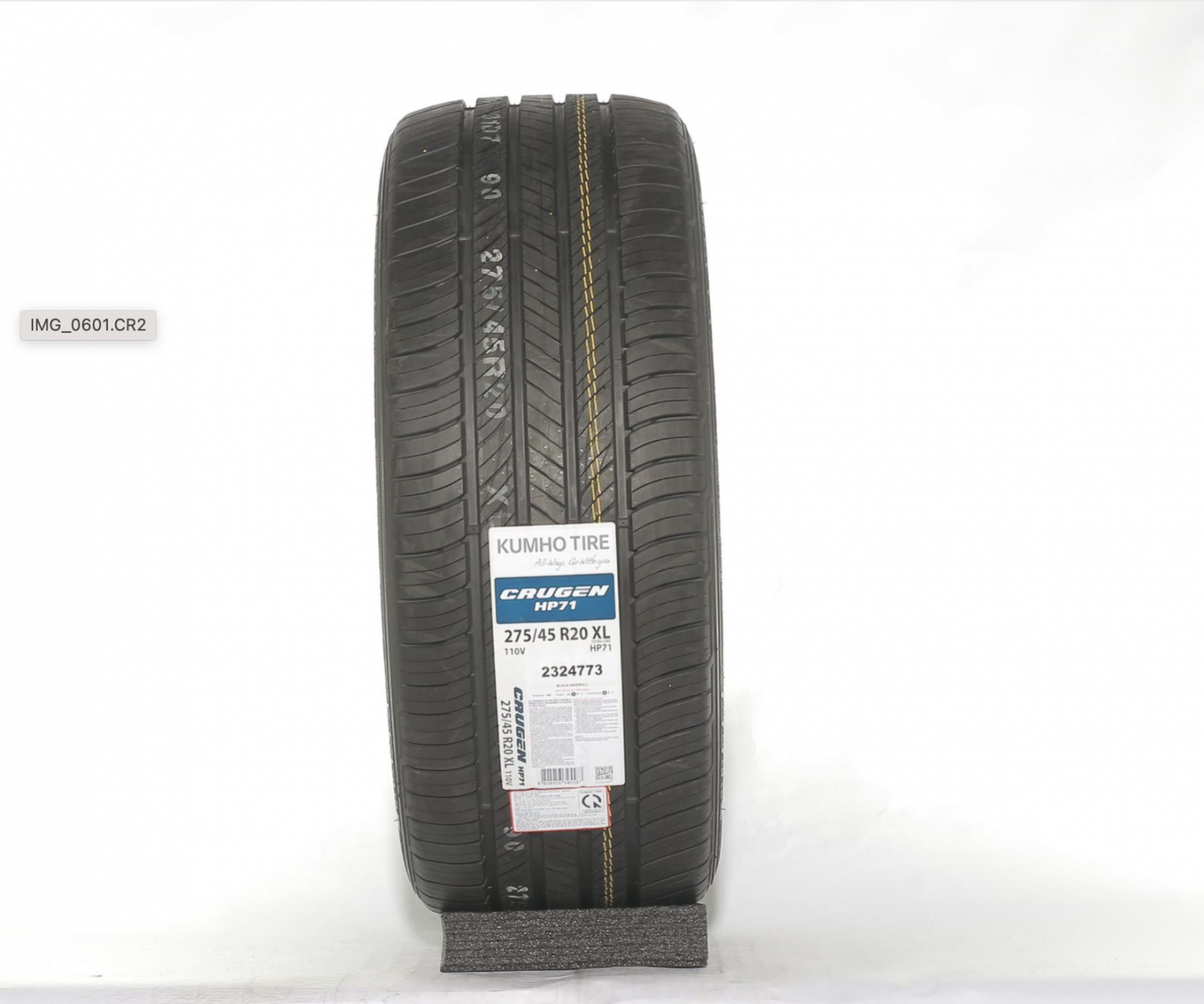 lốp ô tô 275/45R20 kumho hp71 hàn quốc