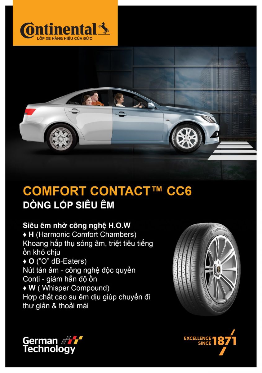 lốp continental cc6