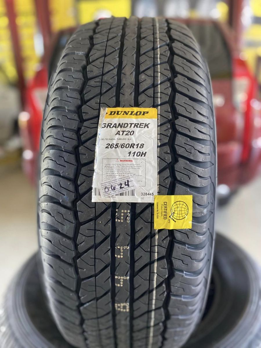 lốp ô tô 265/60R18 dunlop grandtrek at20