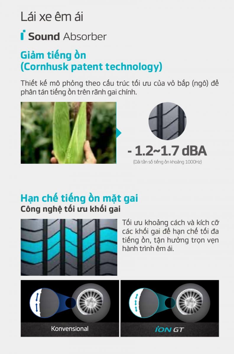 đánh giá chi tiết lốp hankook ion gt cho xe điện vinfast vf3