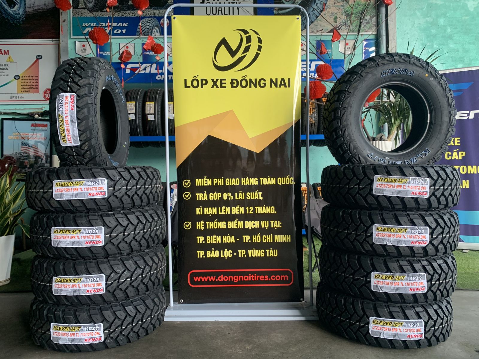 lốp địa hình 235/75R15 kenda klever kr29 