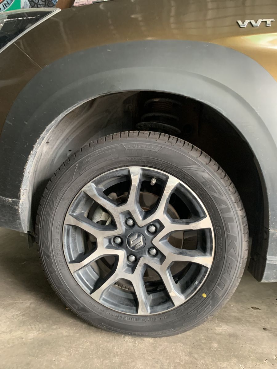 xe suzuki xl7 thay lốp 195/60R16 falken ze310 ecorun