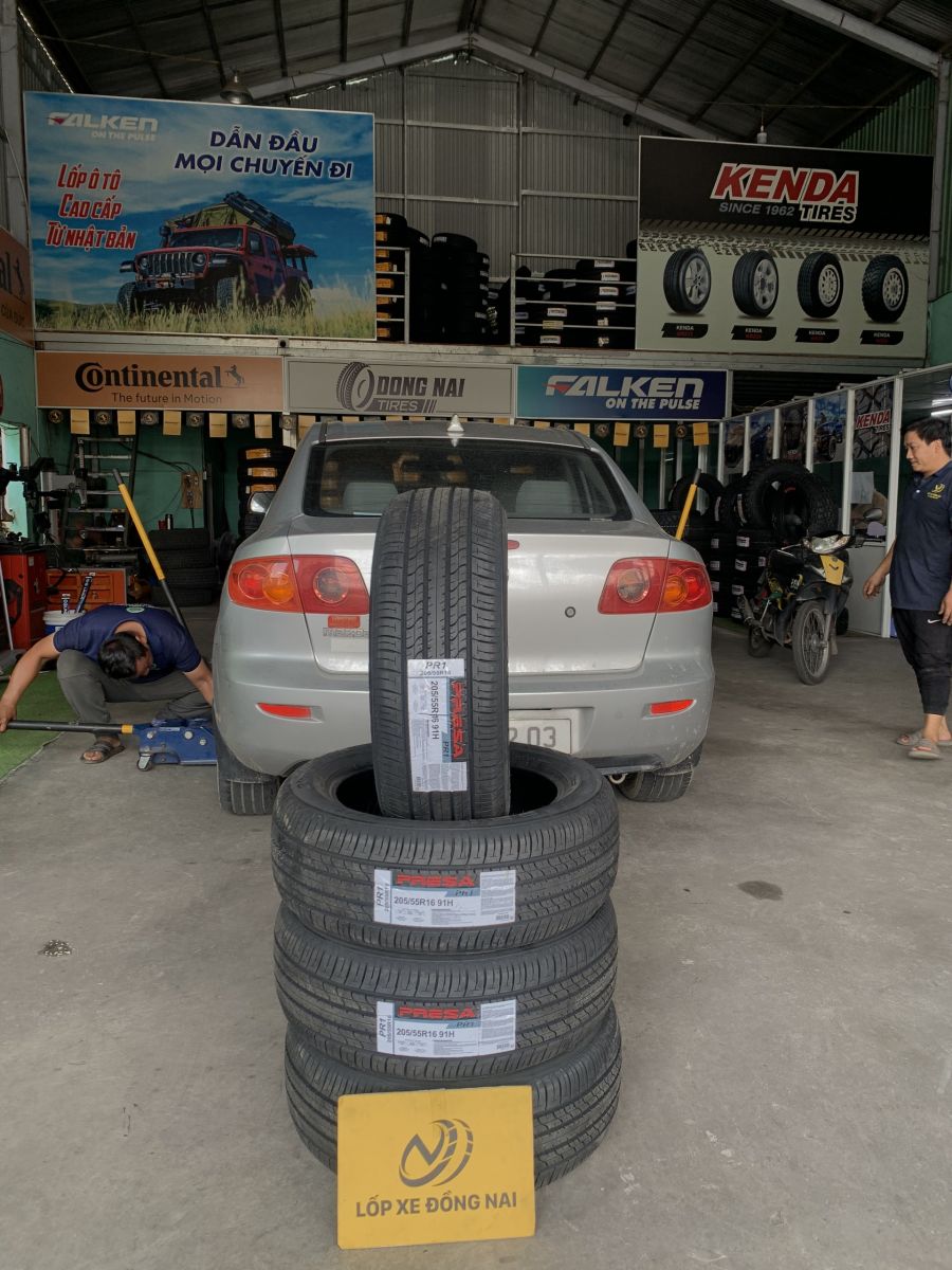 lốp ô tô 205/55R16 presa pr1 thái lan