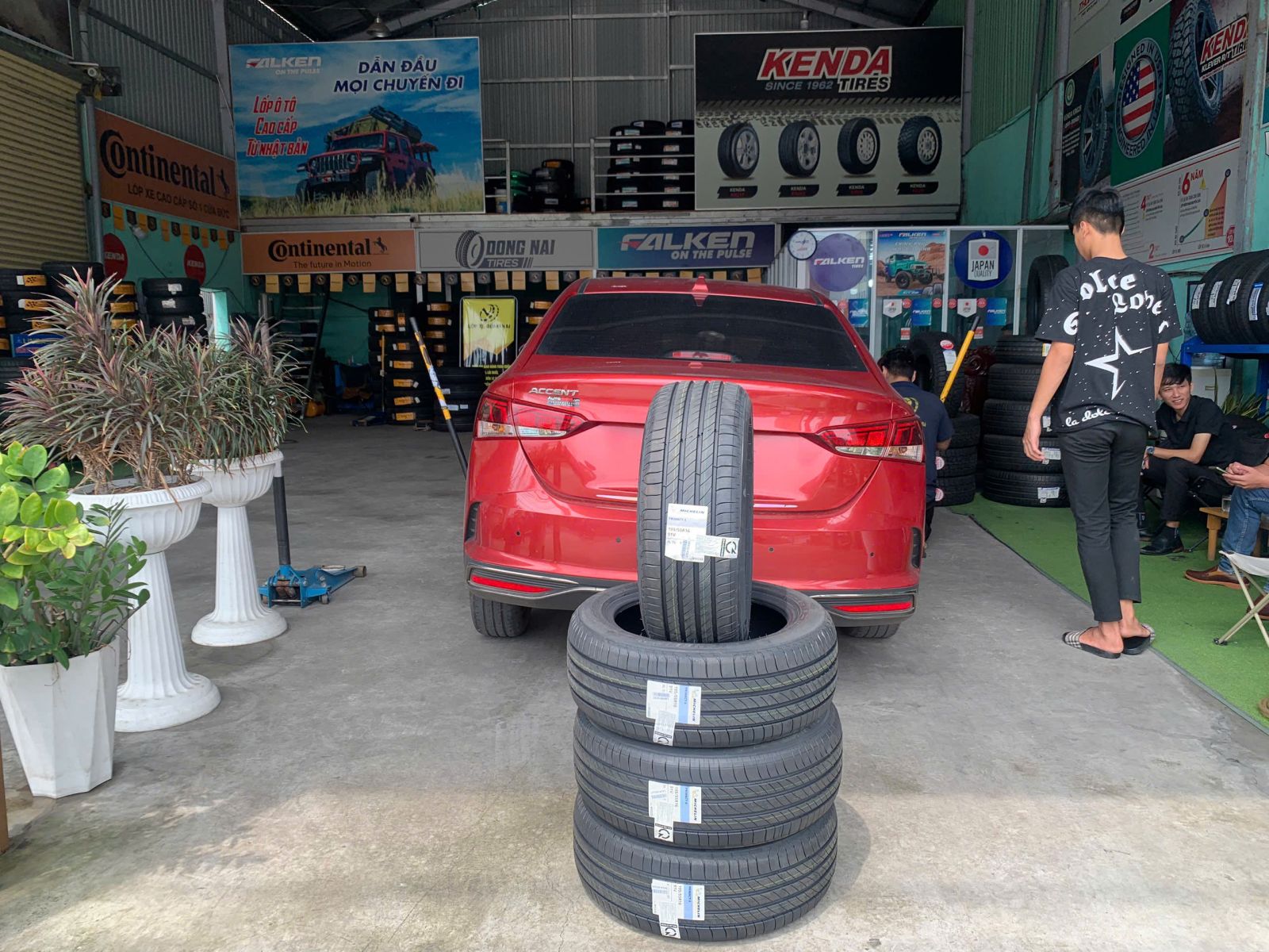 lốp 195/55R16 michelin primacy 4 thái lan