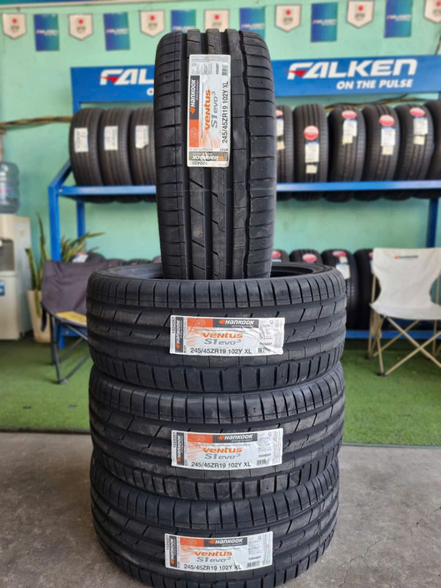 lốp 245/45ZR19 hankook ventus s1 evo3 hàn quốc