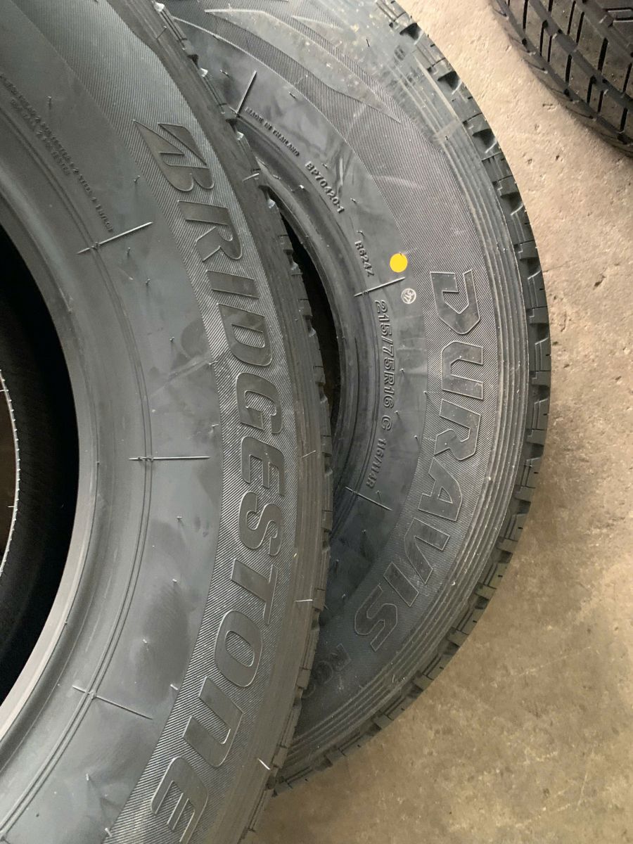 lốp 215/75R16C bridgestone duravis r624