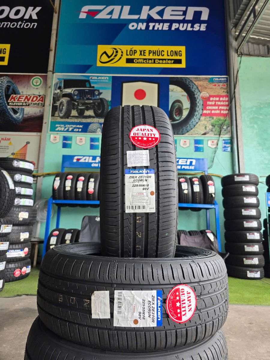 lốp ô tô 225/55R18 falken ze310 ecorun nhật bản