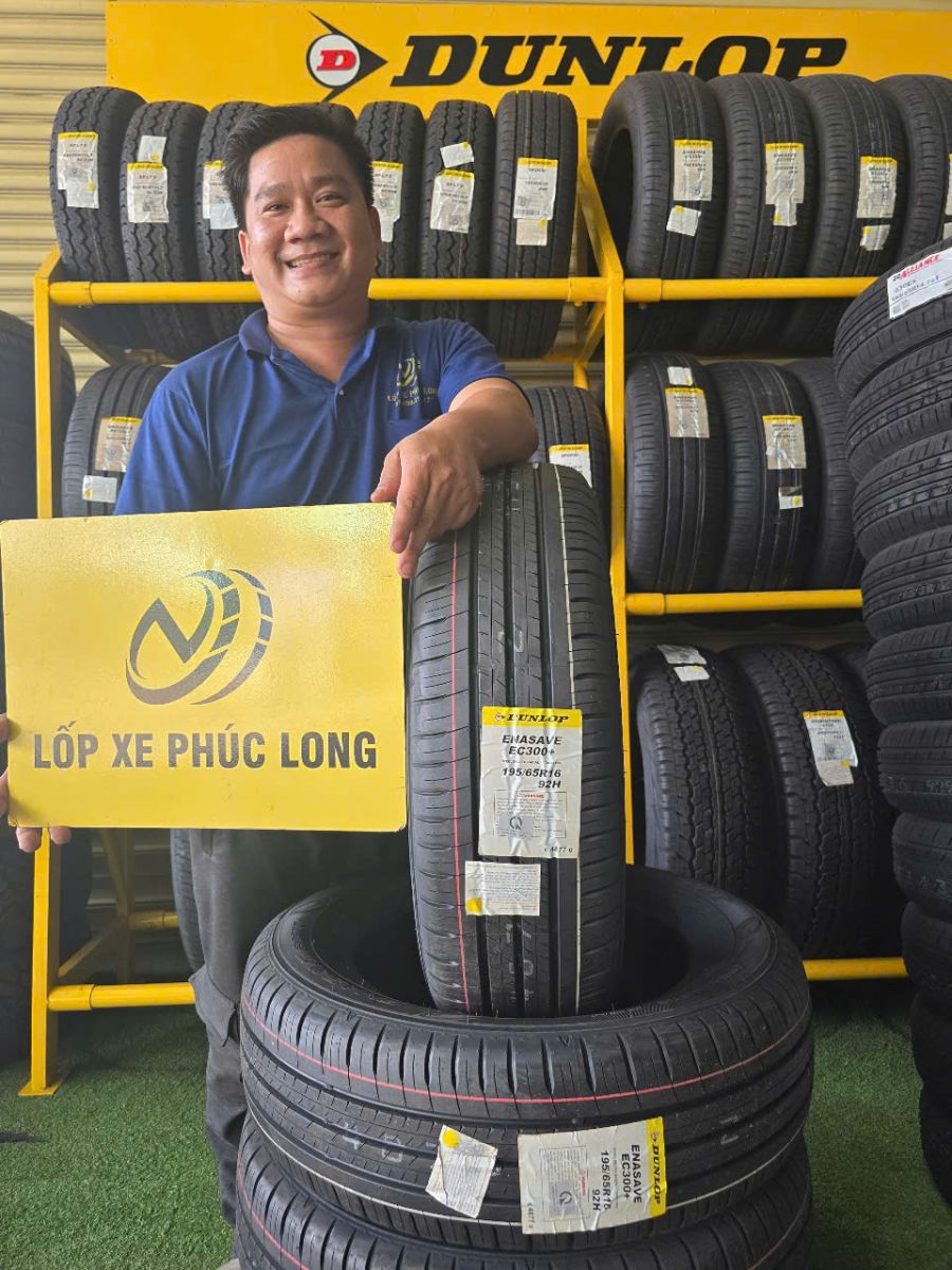 lốp ô tô 195/65R16 dunlop enasave ec300