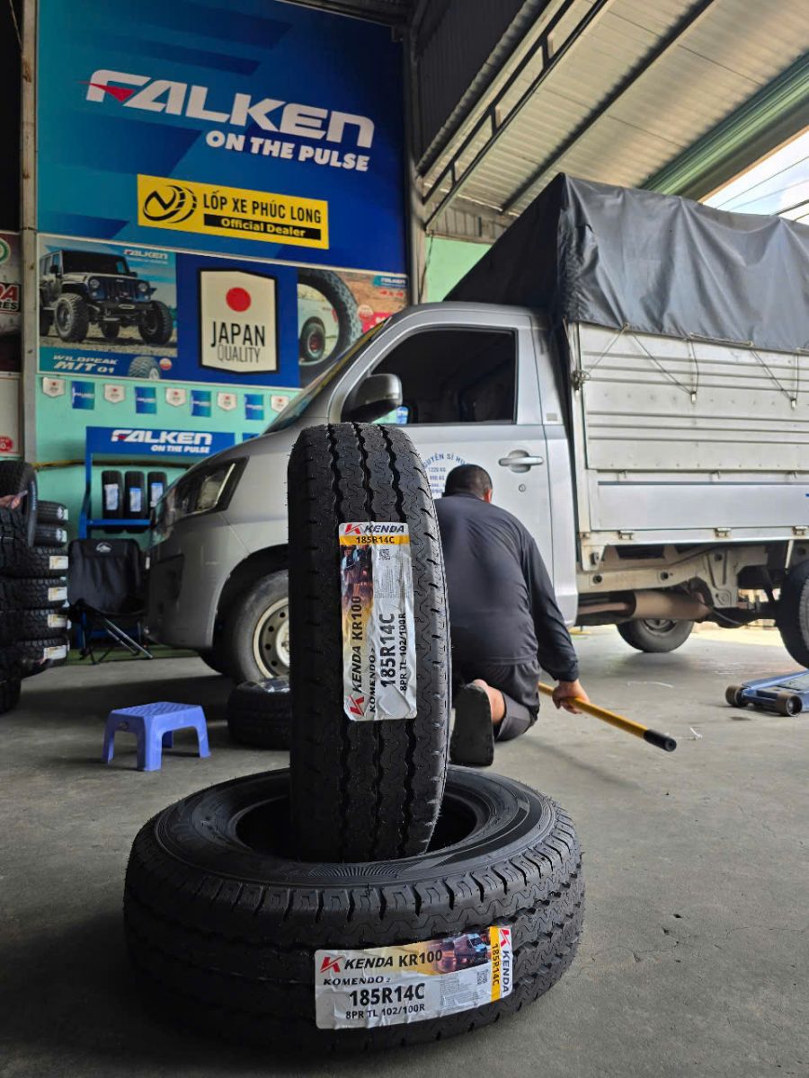 lốp ô tô 185R14C kenda komendo2 kr100