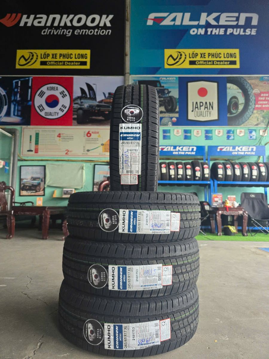 lốp 245/65R17 kumho crugen ht51