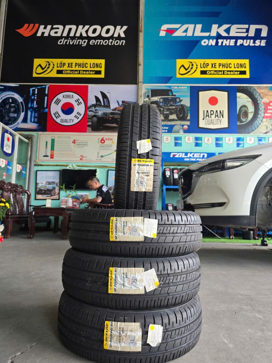 giá bán lốp 185/65R15 dunlop sptr1 