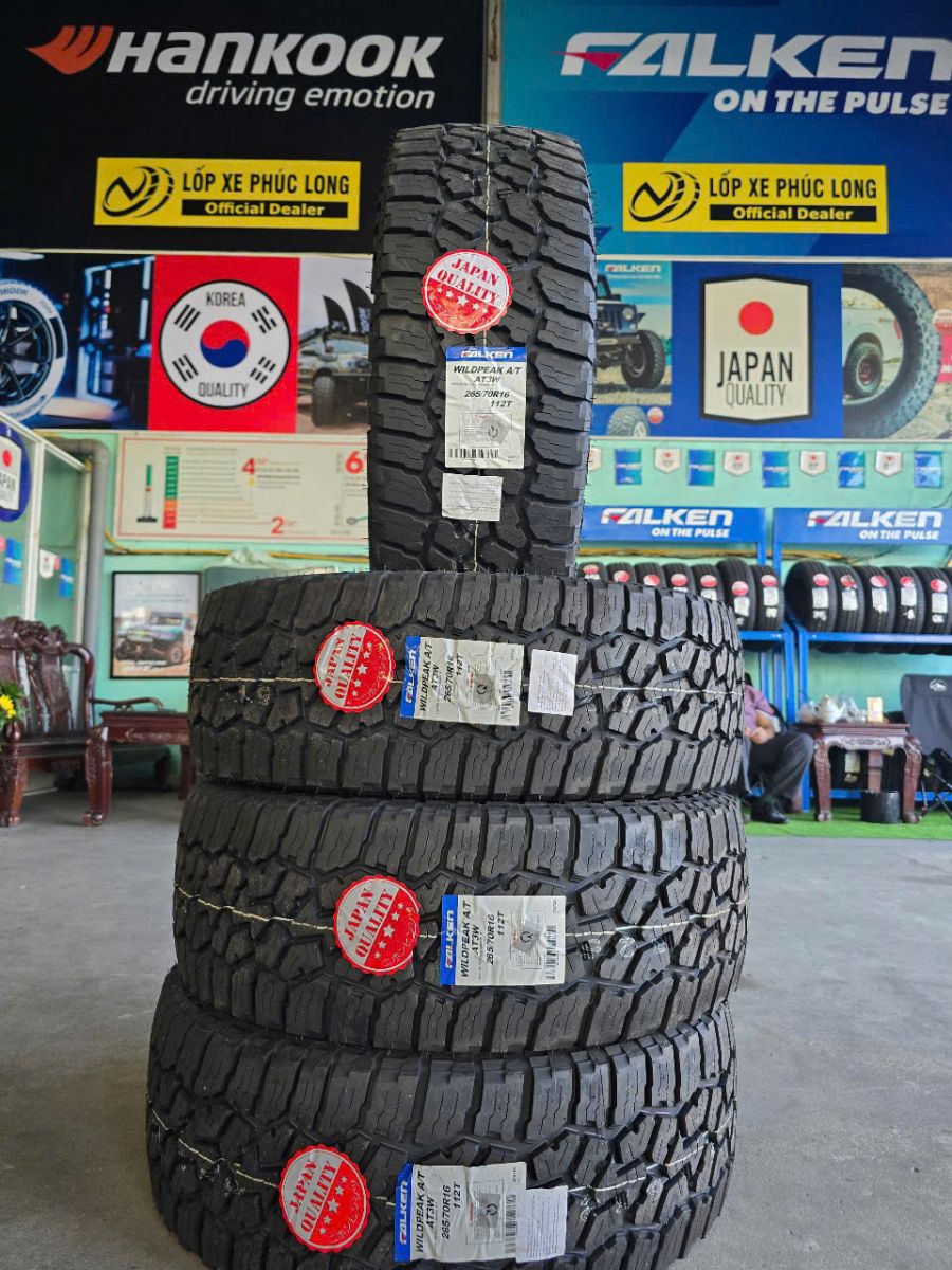 Mua lốp Falken 265/70R16 uy tín tại Lốp Xe Phúc Long