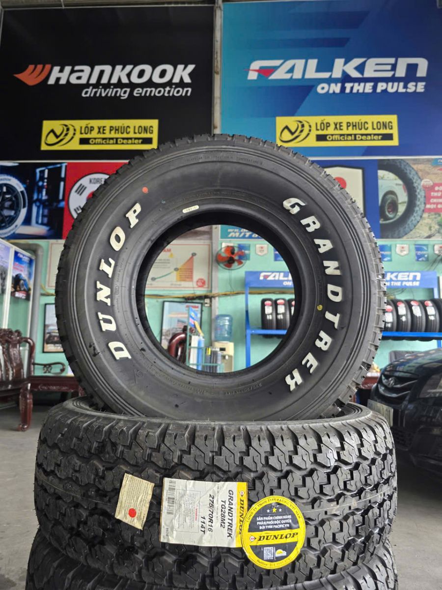lốp 275/70R16 dunlop nhật bản cho xe toyota land cruiser