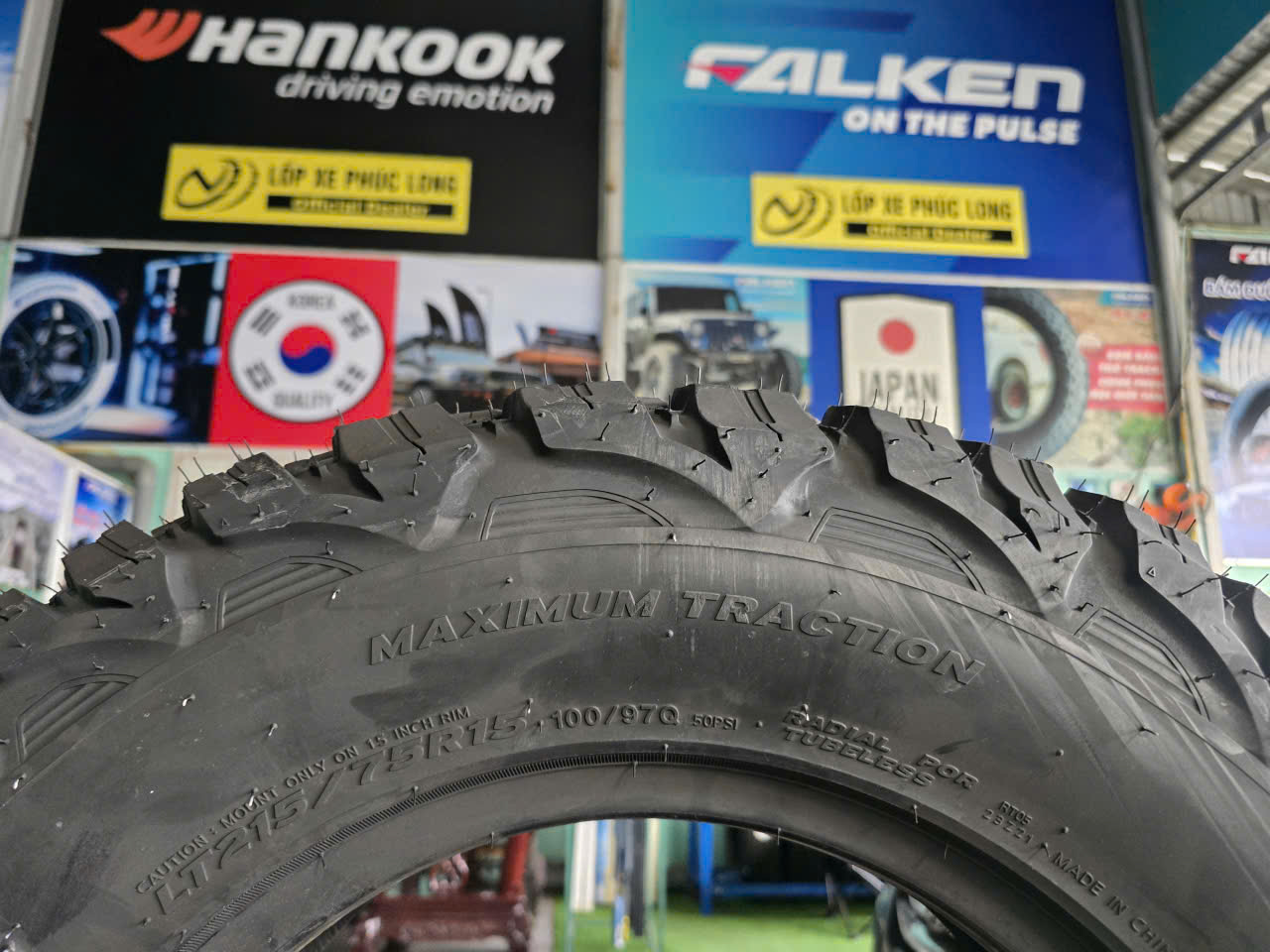 lốp địa hình 215/75R15 hankook dynapro rt05 m/t