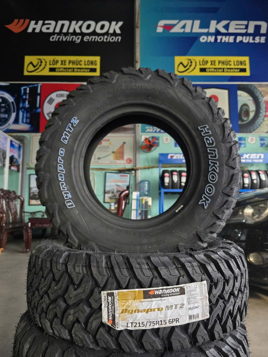 lốp địa hinh hankook rt05 215/75R15 m/t