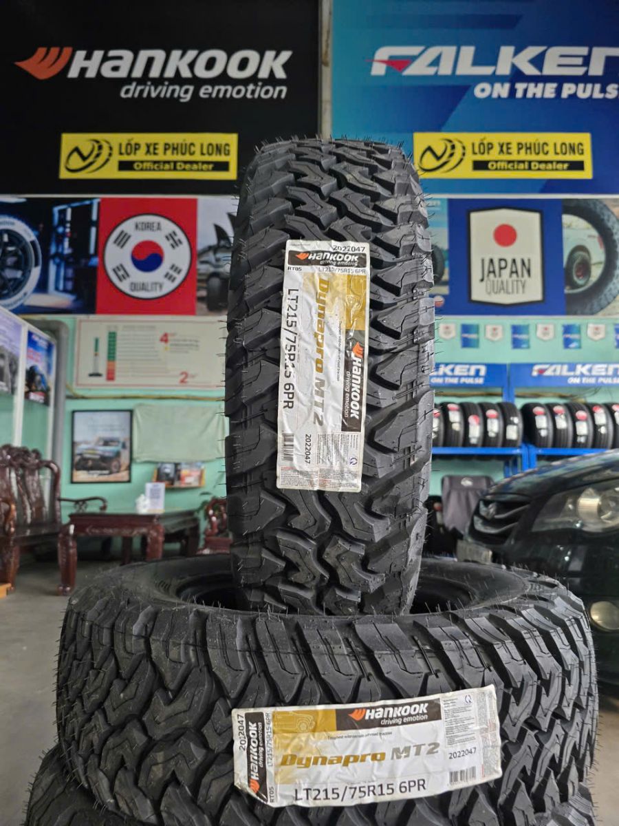lốp địa hình 215/75R15 hankook dynapro rt05 m/t