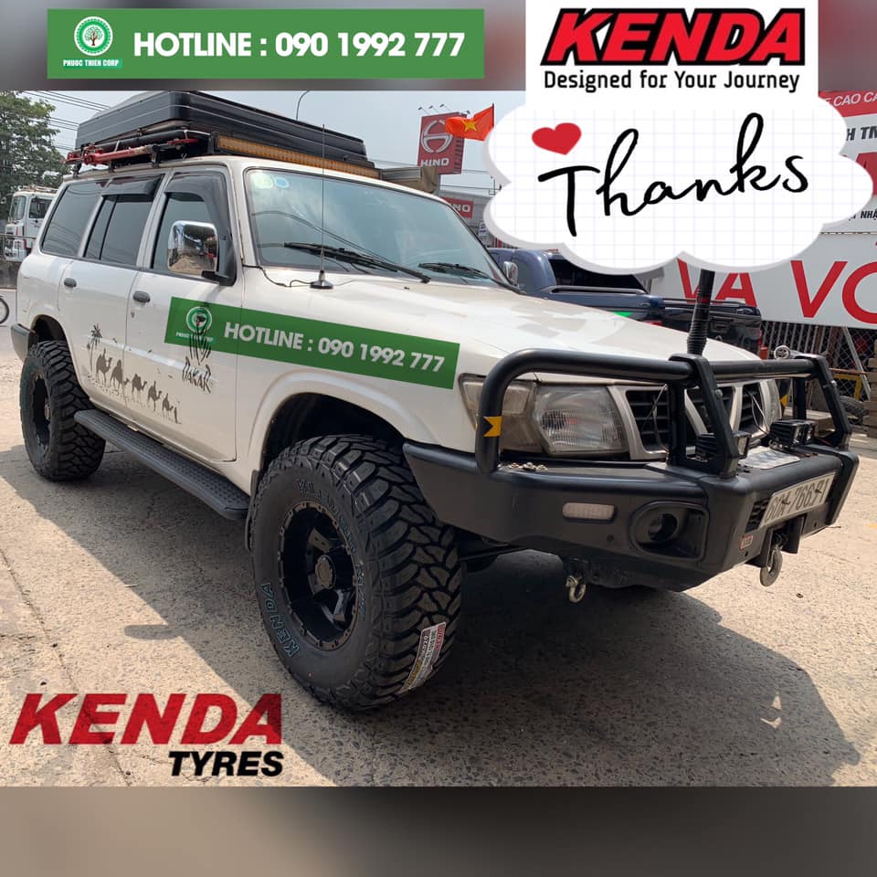 Độ lốp offroad 35x12.50R17 Kenda KR29 (MT) cho Nissan Patrol