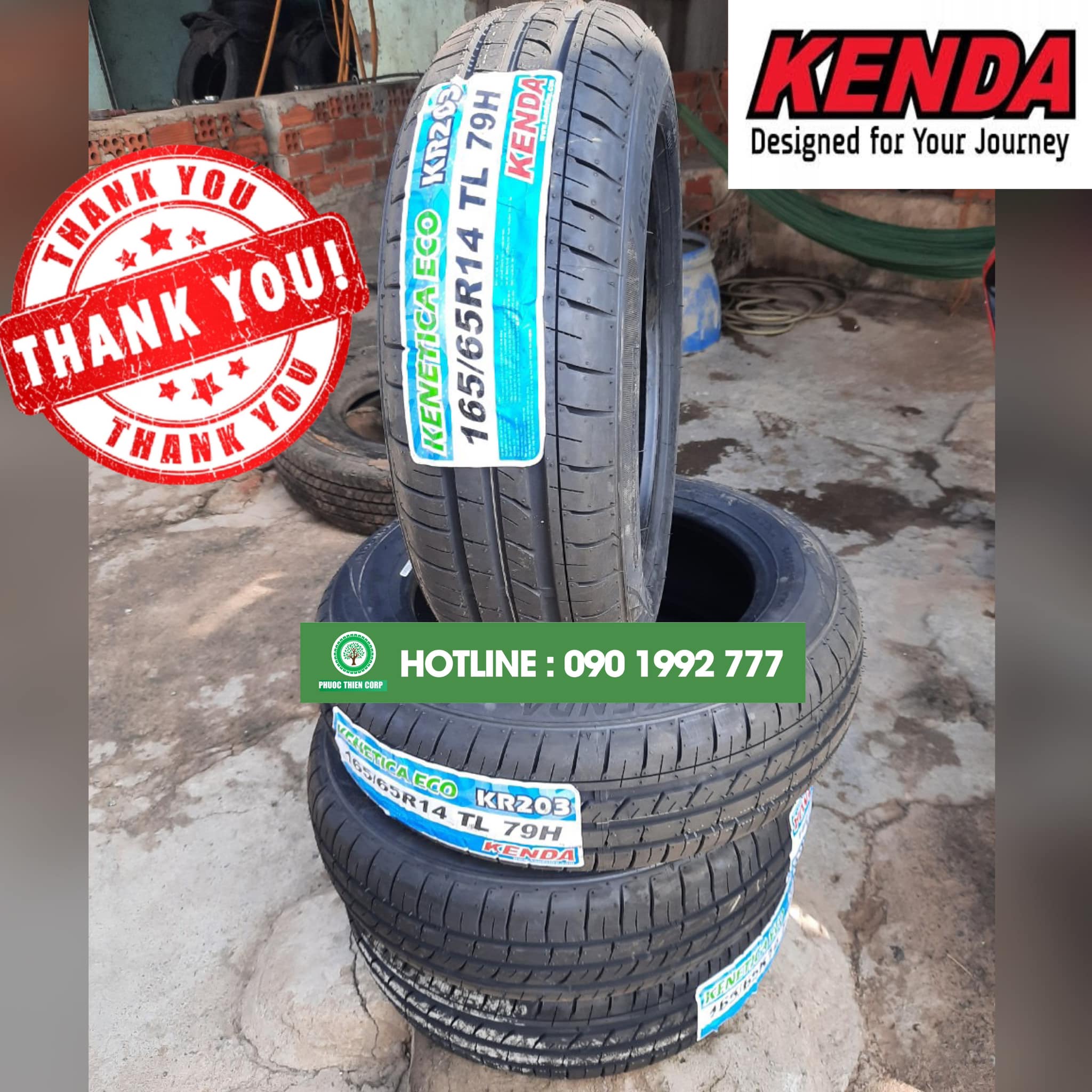 Gợi ý : Thay lốp KENDA cho xe Hyundai i10.