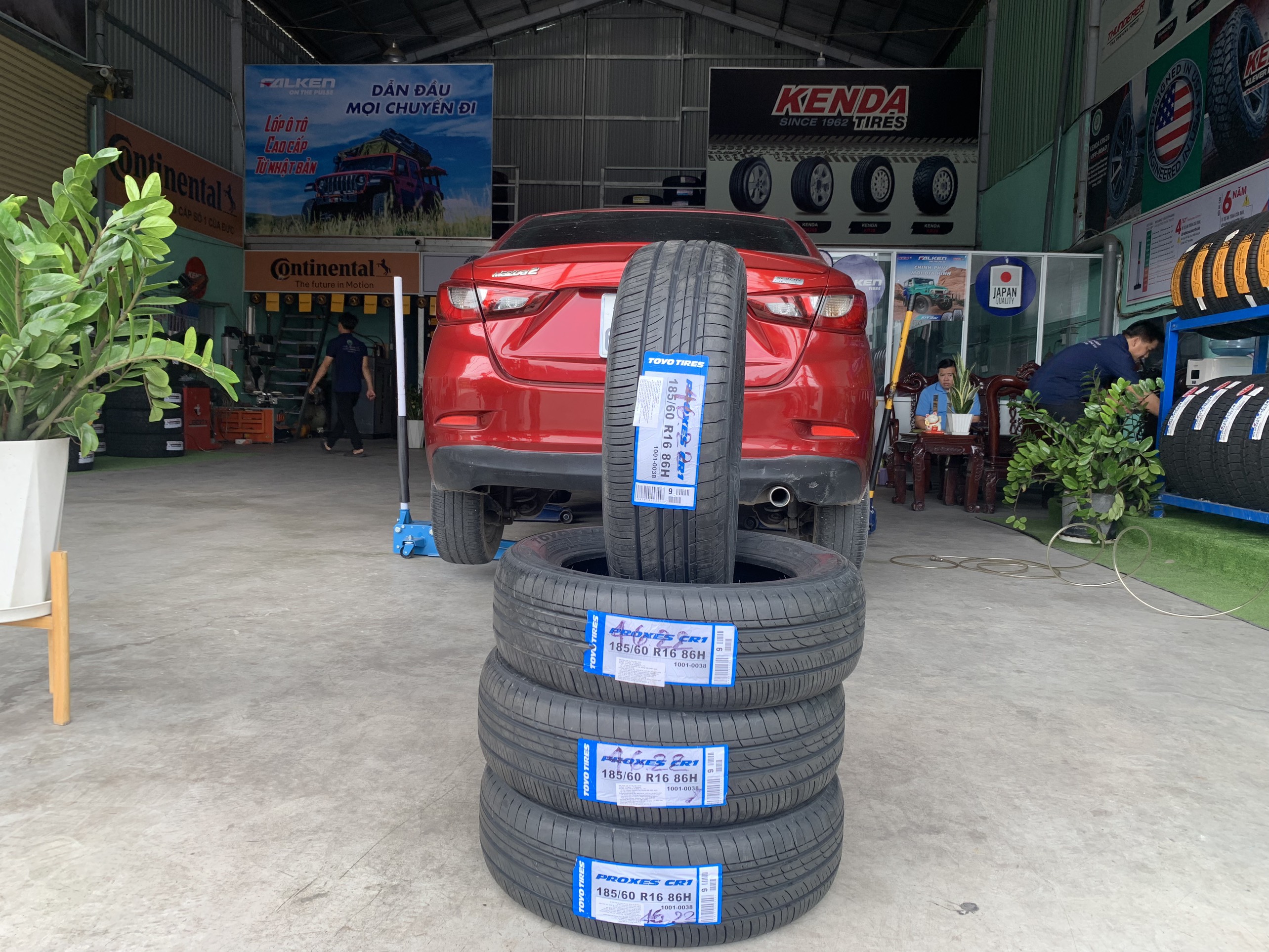 TƯ VẤN : Địa chỉ thay lốp xe Mazda 2 chính hãng - giá tốt ở Biên Hoà, Đồng Nai.