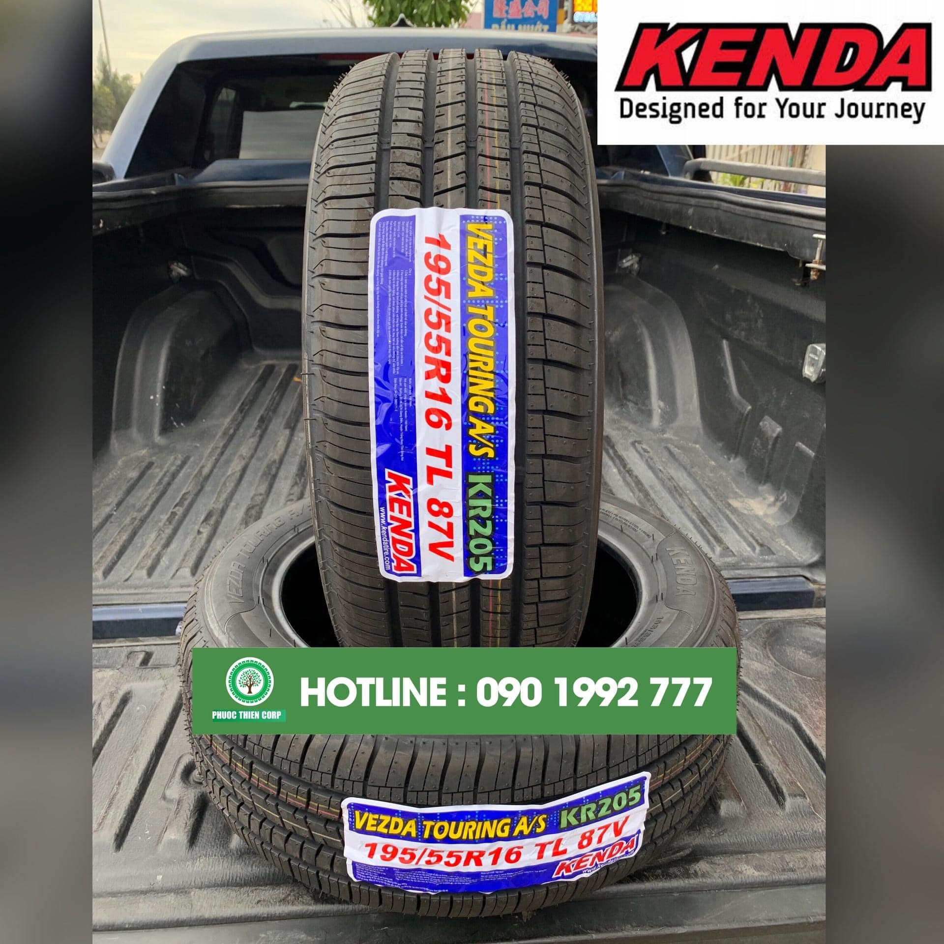 Gợi ý : Thay lốp KENDA (hàng xuất khẩu) cho xe Hyundai Accent