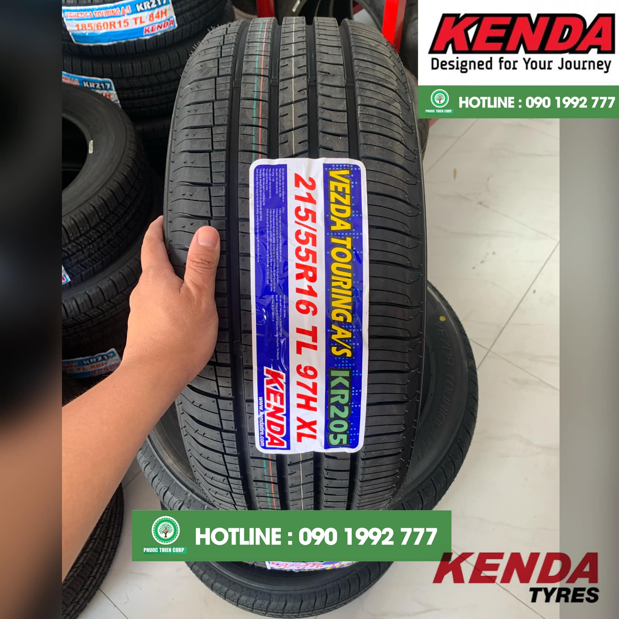 Review : Thay lốp 215/55R16 Kenda KR205 cho Honda Civic