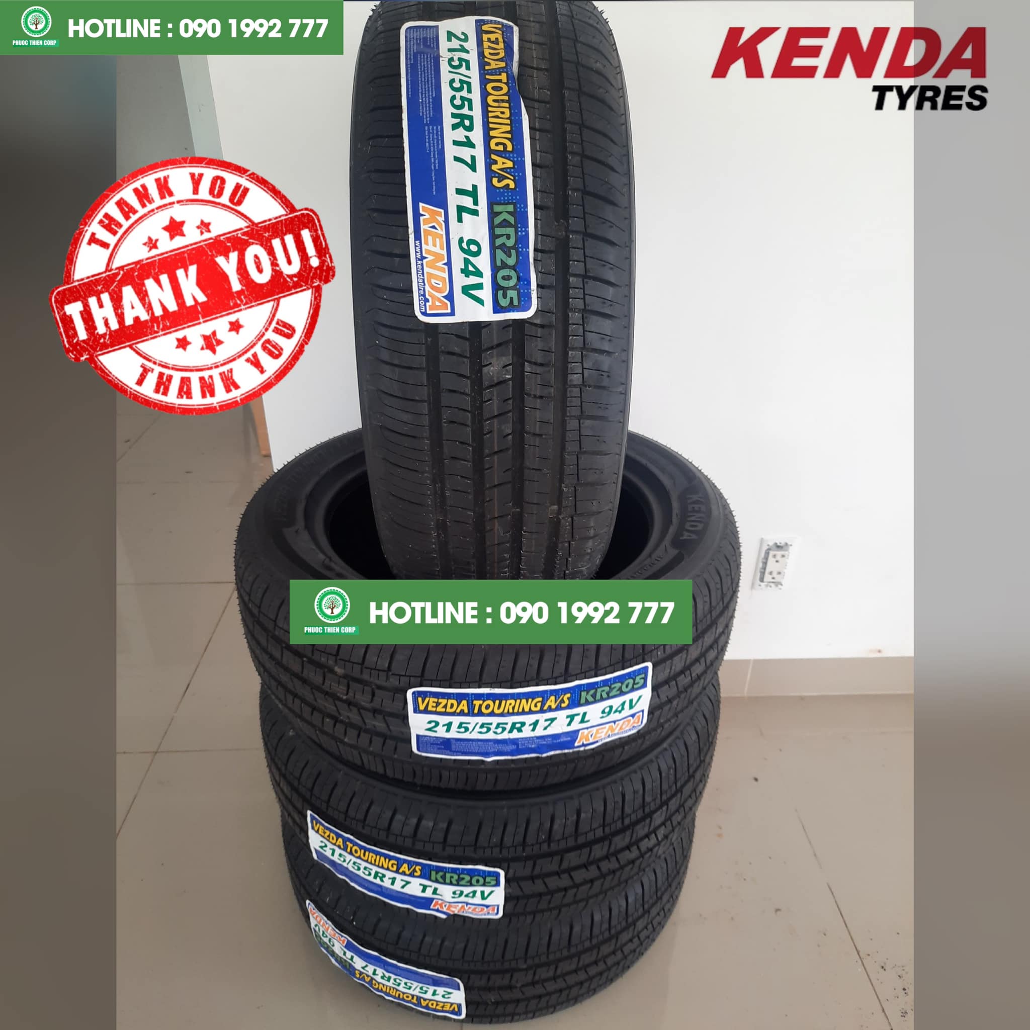 Gợi ý : Thay lốp KENDA cho xe Honda HRV
