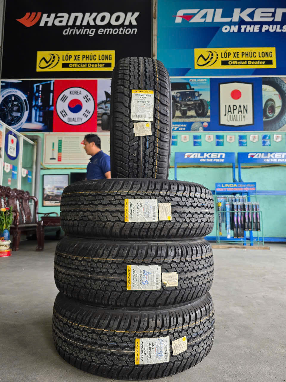 Lốp Xe Phúc Long: Đại Lý Dunlop Chính Hãng tại Đồng Nai, TP.HCM - Bảo Chứng Cho Chất Lượng & Đẳng Cấ