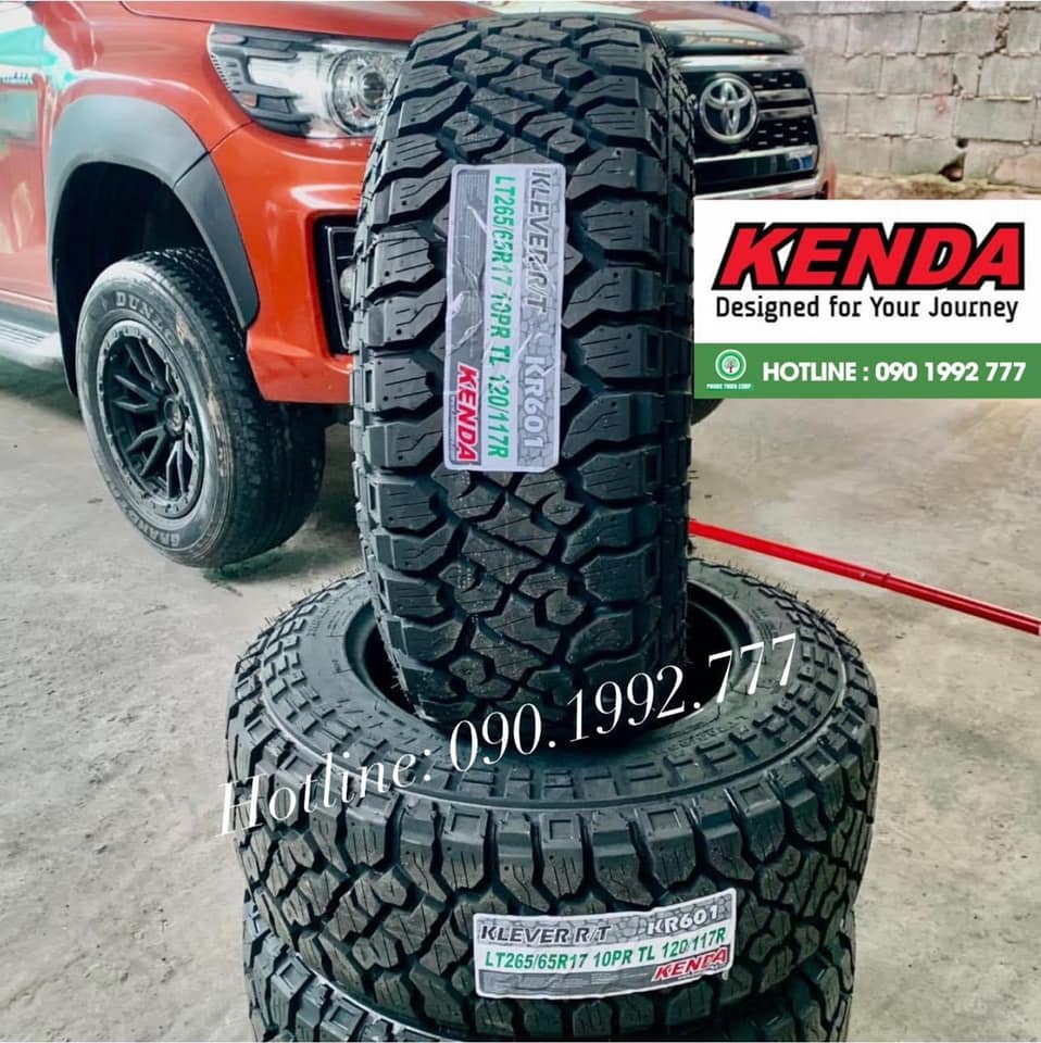 REVIEW : Độ lốp offroad 265/65R17 Kenda KR601 (Gai RT) cho bán tải Toyota Hilux