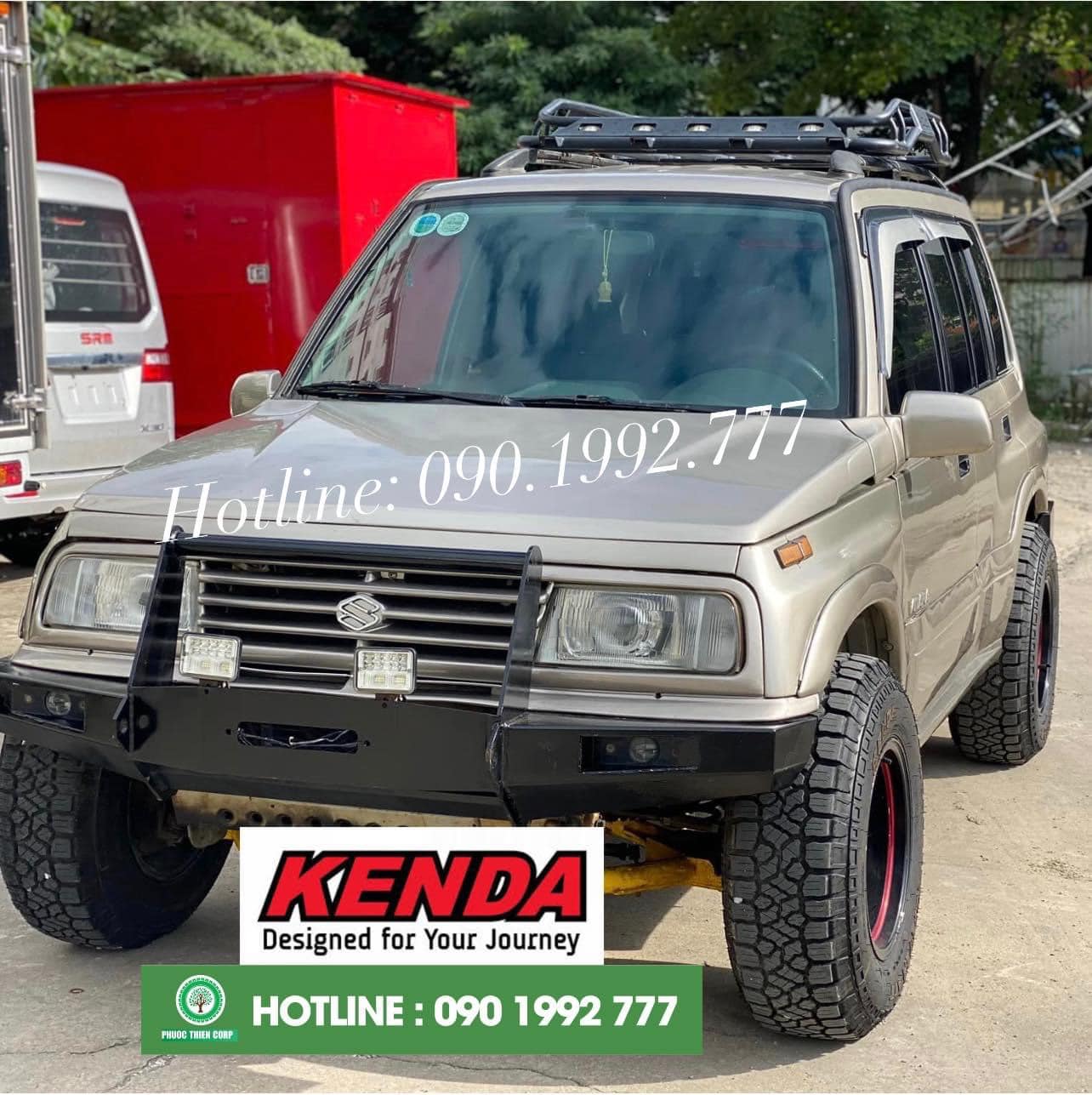 REVIEW : Độ lốp 235/75R15 Kenda AT2 cho Suzuki Vitara