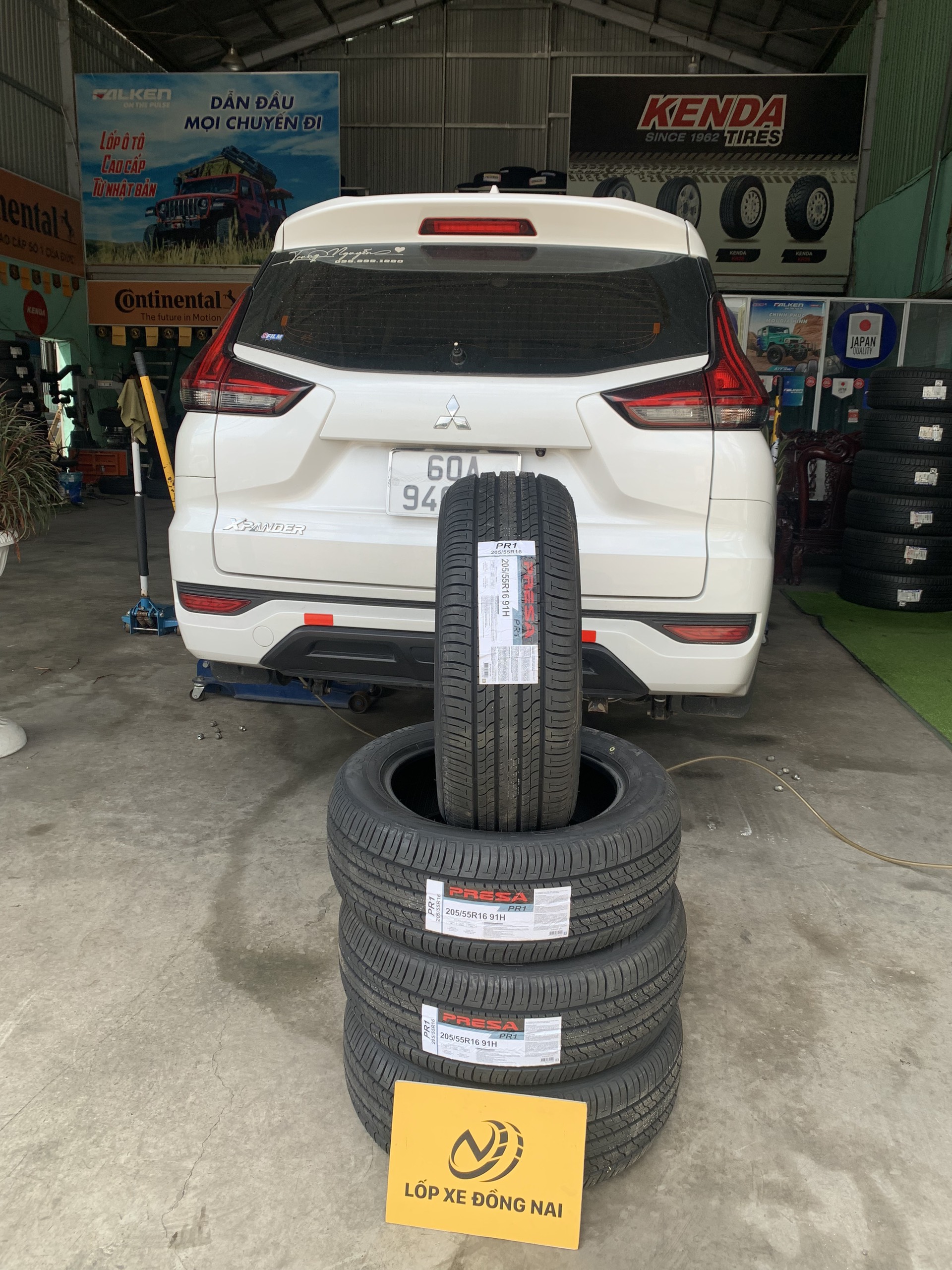 REVIEW : Xe Mitsubishi Xpander thay lốp 205/55R16 Presa PR1 Thái Lan