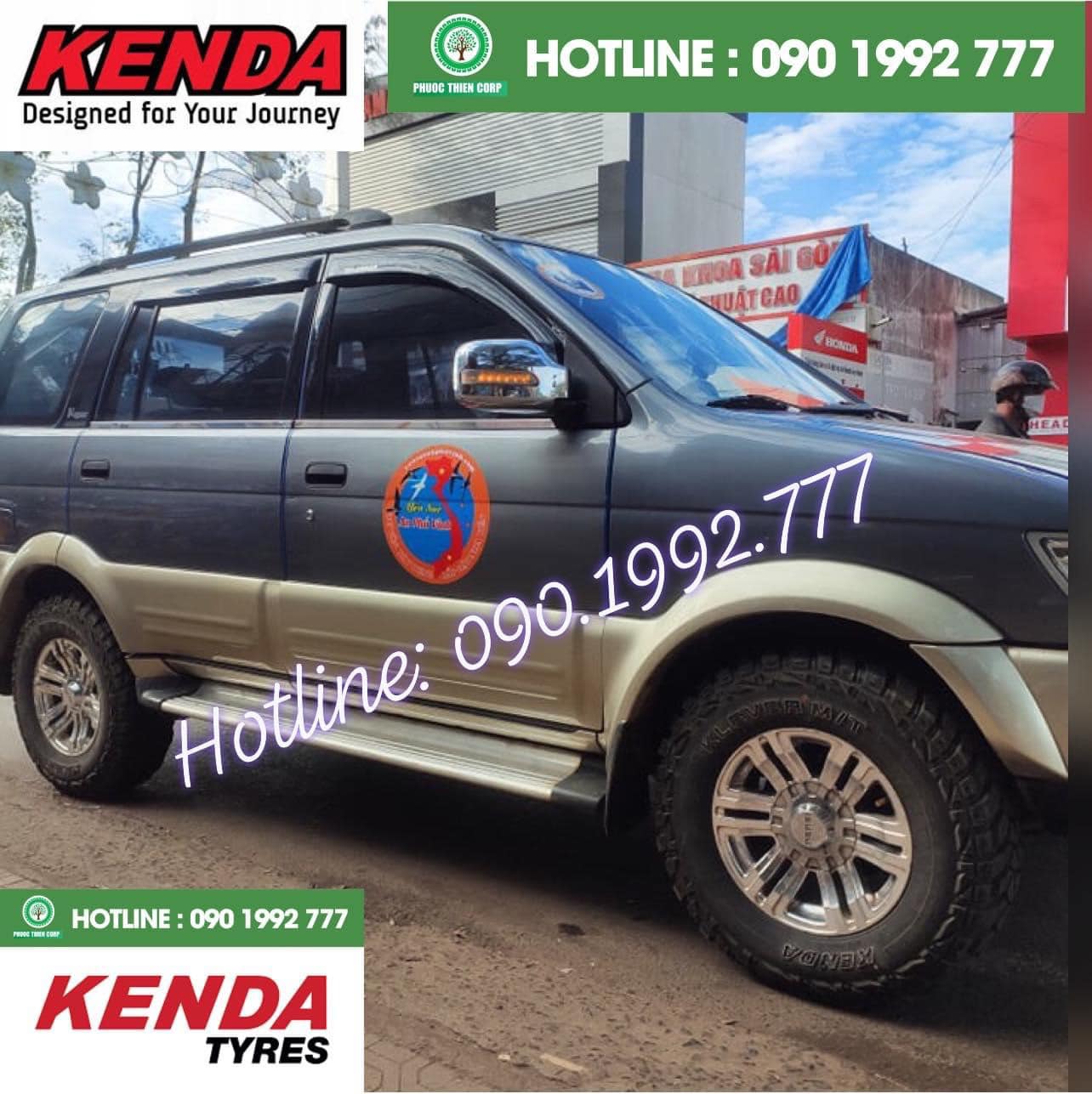 Review : Độ lốp offroad 235/75R15 Kenda KR29 (MT) cho xe Isuzu Highlander