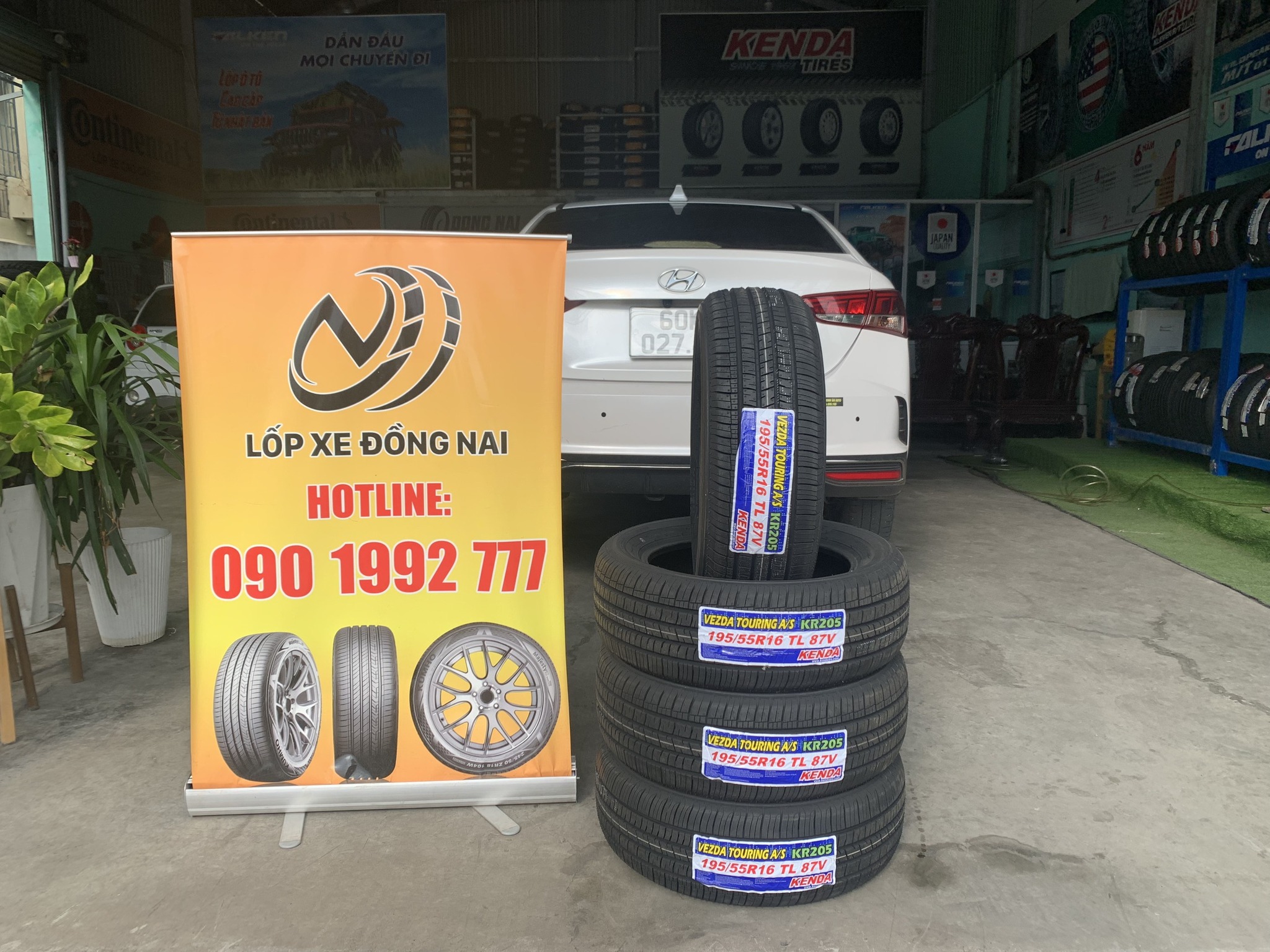 TƯ VẤN : Thay lốp xe Hyundai Accent ở Biên Hoà, Đồng Nai.
