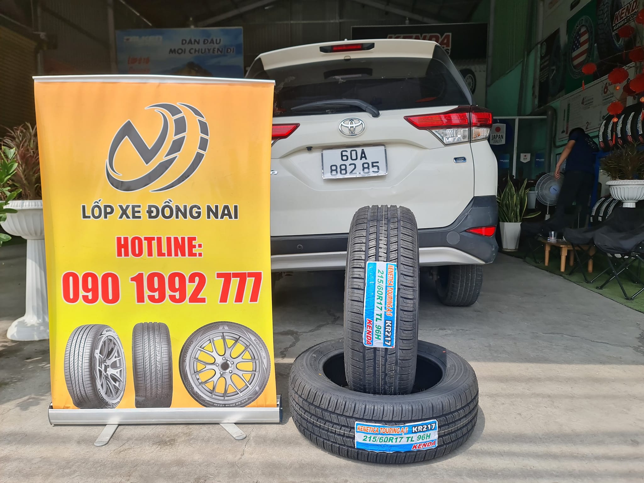 TƯ VẤN : Thay lốp xe Toyota Rush ở Nhơn Trạch, Đồng Nai.